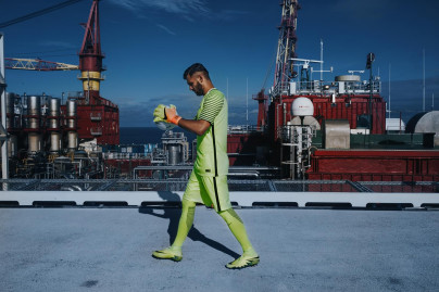 Вдохновленные Севером: презентация новой формы от Nike на платформе «Приразломная»