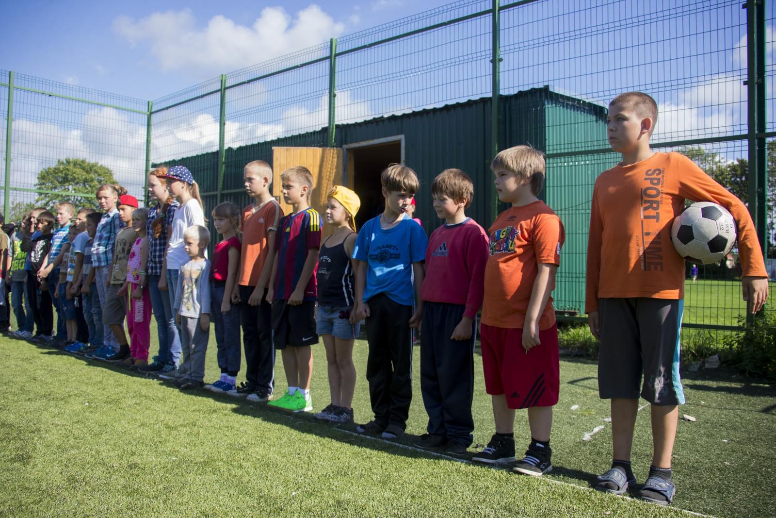 Синегривый Лев посетил Cоциально-реабилитационный центр в Гдове