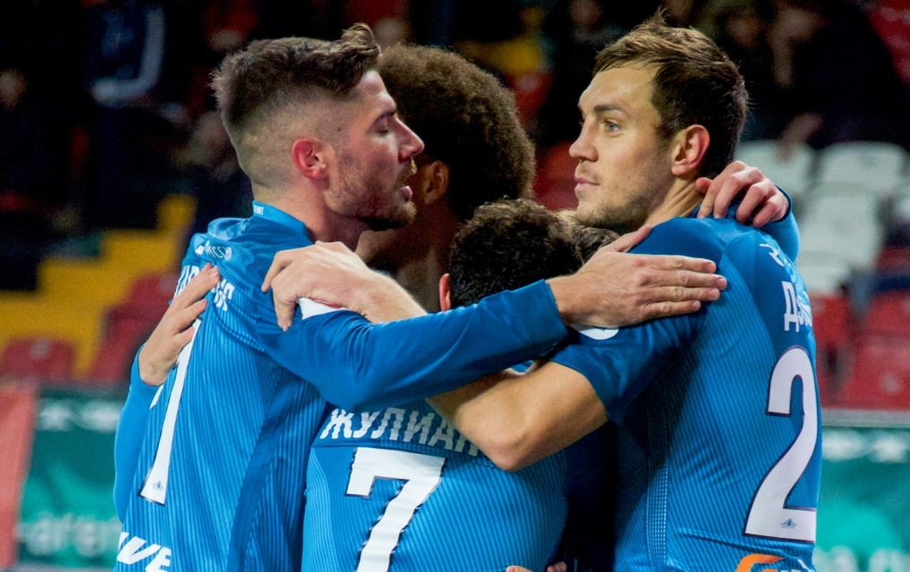 РОСГОССТРАХ-Чемпионат России 2016/17, 13-й тур, «Терек» — «Зенит»