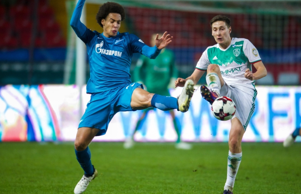 РОСГОССТРАХ-Чемпионат России 2016/17, 13-й тур, «Терек» — «Зенит»