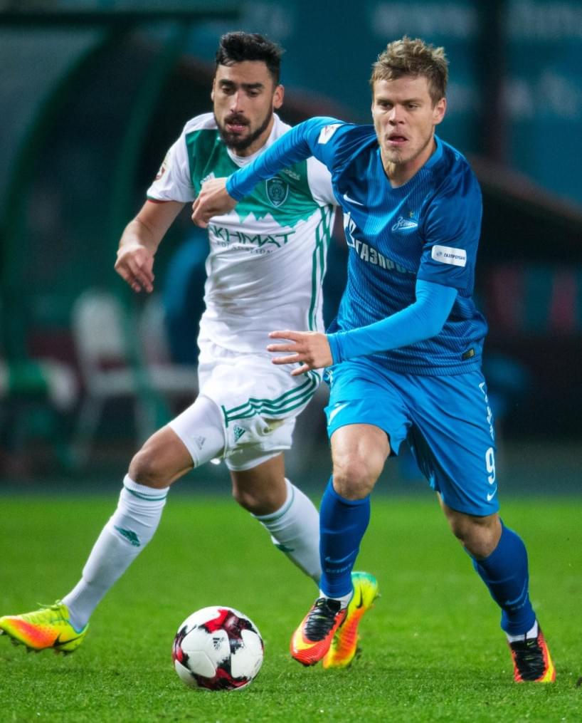 РОСГОССТРАХ-Чемпионат России 2016/17, 13-й тур, «Терек» — «Зенит»