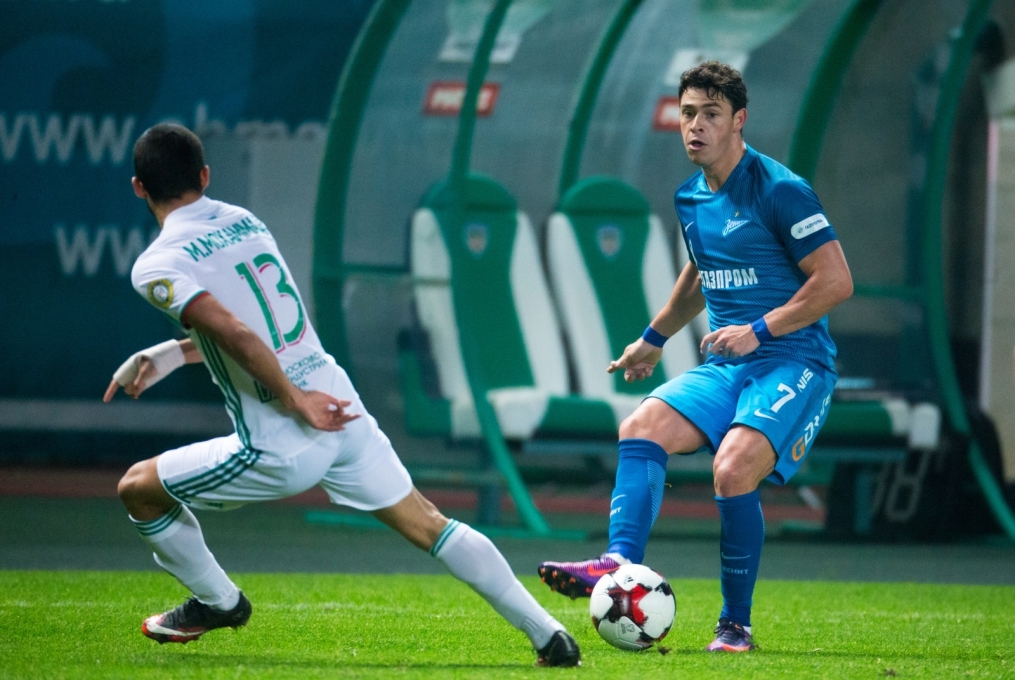 РОСГОССТРАХ-Чемпионат России 2016/17, 13-й тур, «Терек» — «Зенит»