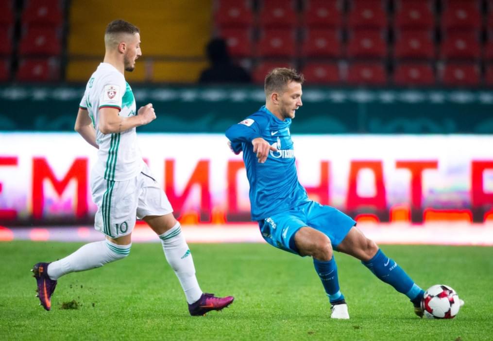 РОСГОССТРАХ-Чемпионат России 2016/17, 13-й тур, «Терек» — «Зенит»