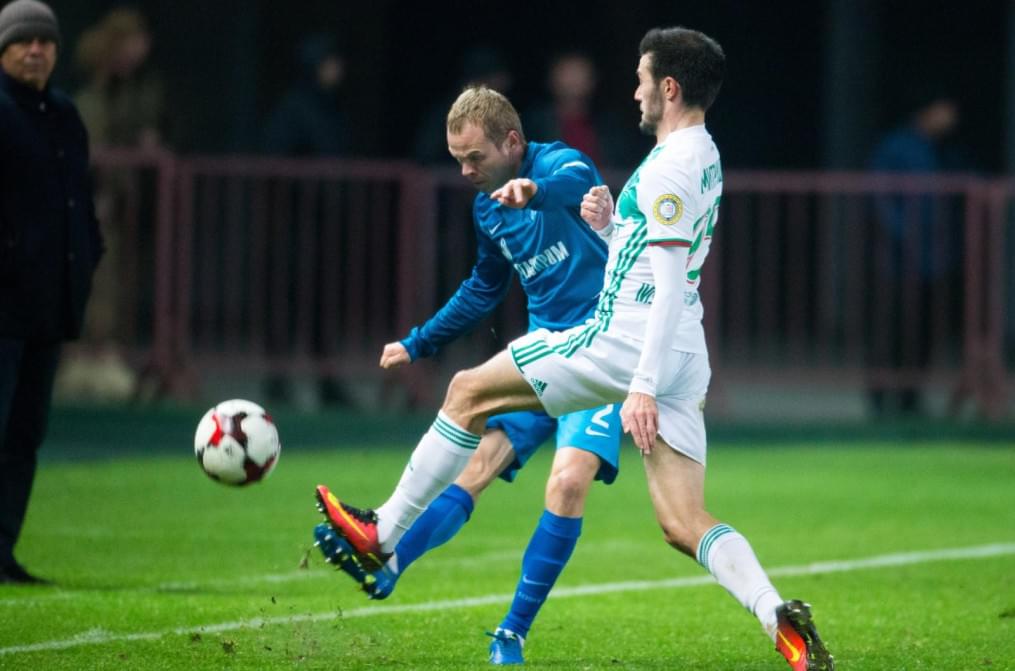 РОСГОССТРАХ-Чемпионат России 2016/17, 13-й тур, «Терек» — «Зенит»