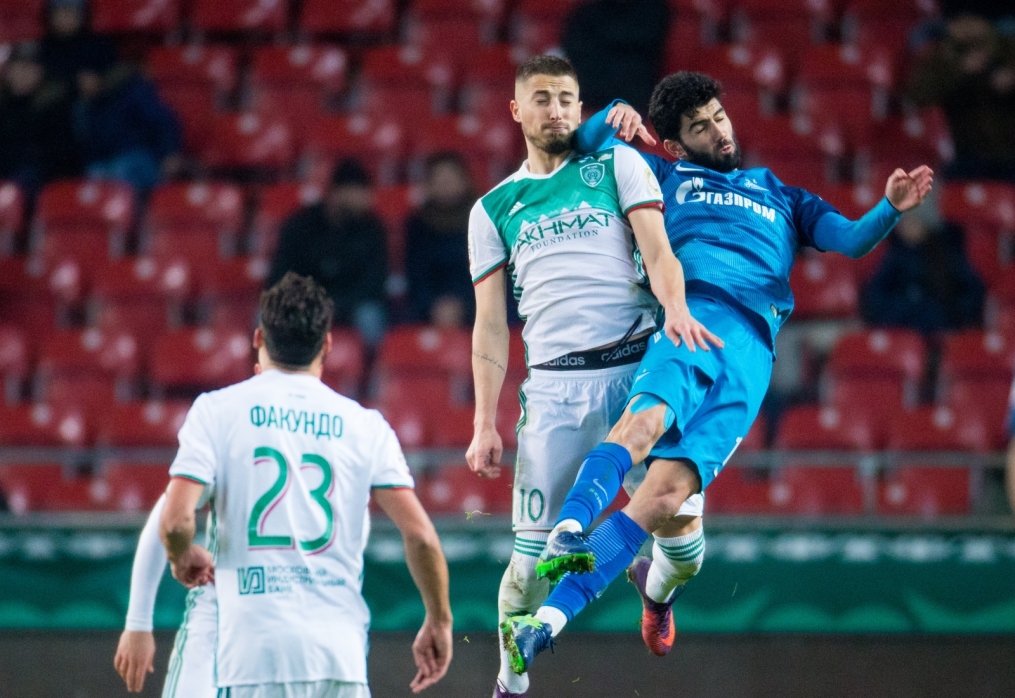 РОСГОССТРАХ-Чемпионат России 2016/17, 13-й тур, «Терек» — «Зенит»