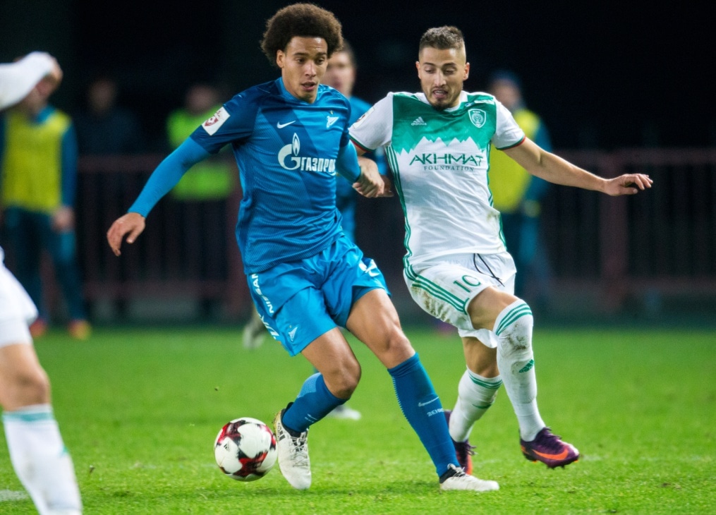 РОСГОССТРАХ-Чемпионат России 2016/17, 13-й тур, «Терек» — «Зенит»