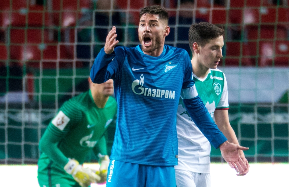 РОСГОССТРАХ-Чемпионат России 2016/17, 13-й тур, «Терек» — «Зенит»