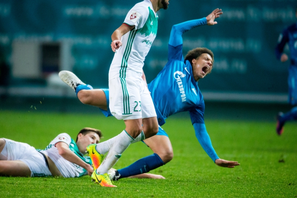 РОСГОССТРАХ-Чемпионат России 2016/17, 13-й тур, «Терек» — «Зенит»