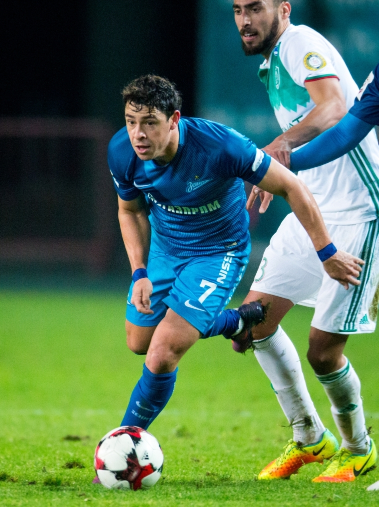 РОСГОССТРАХ-Чемпионат России 2016/17, 13-й тур, «Терек» — «Зенит»