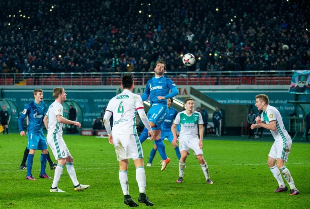 РОСГОССТРАХ-Чемпионат России 2016/17, 13-й тур, «Терек» — «Зенит»