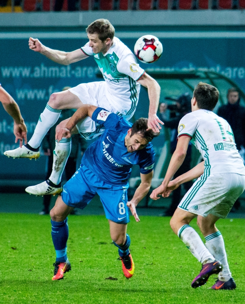 РОСГОССТРАХ-Чемпионат России 2016/17, 13-й тур, «Терек» — «Зенит»