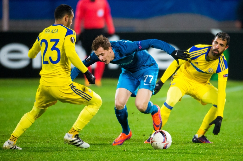 Лига Европы УЕФА 2016/17, 5-й тур, «Зенит» — «Маккаби»