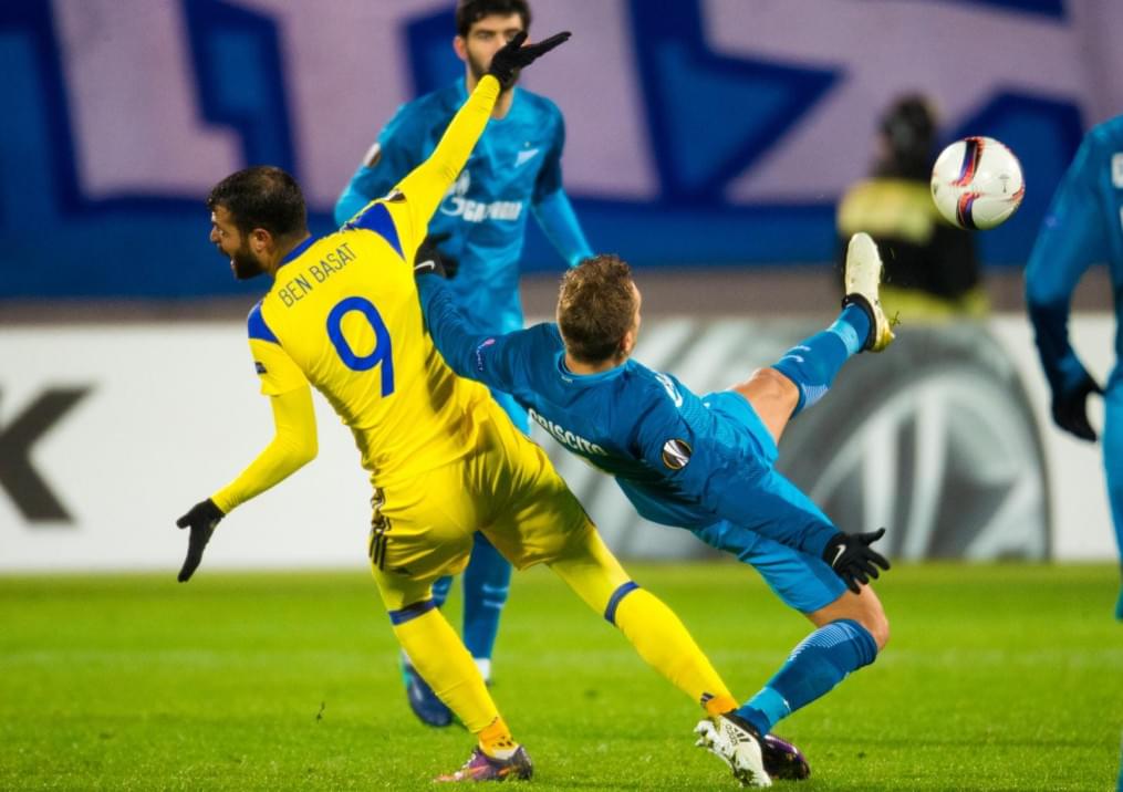 Лига Европы УЕФА 2016/17, 5-й тур, «Зенит» — «Маккаби»