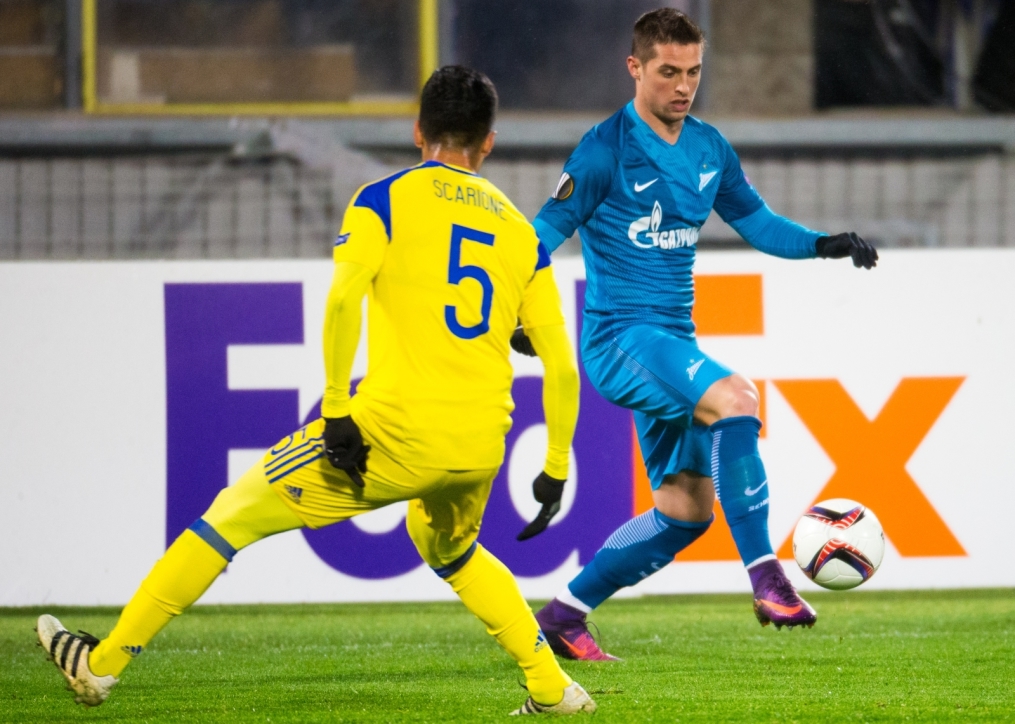 Лига Европы УЕФА 2016/17, 5-й тур, «Зенит» — «Маккаби»