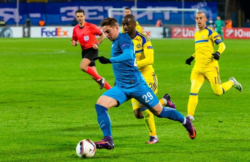 Лига Европы УЕФА 2016/17, 5-й тур, «Зенит» — «Маккаби»