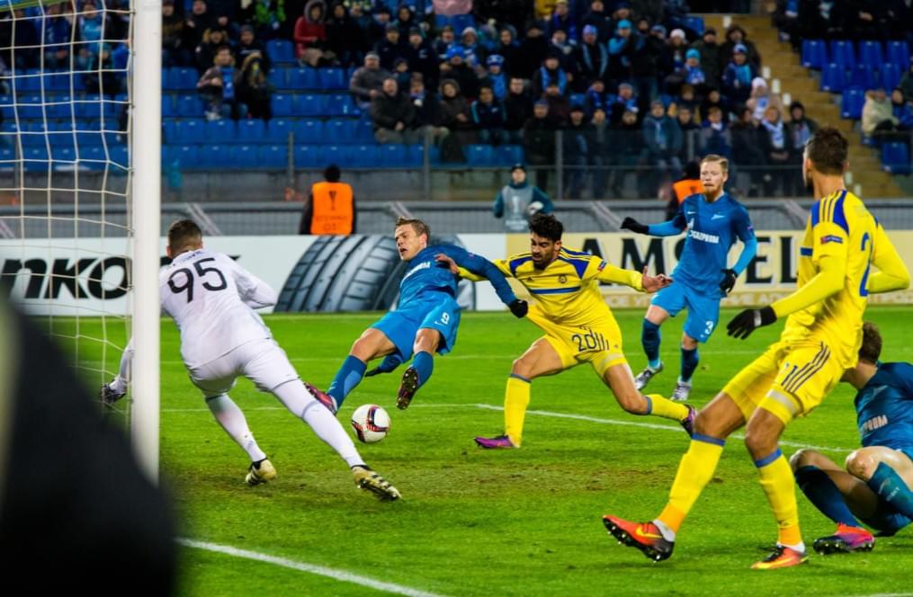 Лига Европы УЕФА 2016/17, 5-й тур, «Зенит» — «Маккаби»