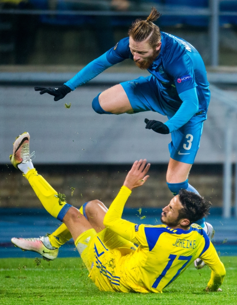 Лига Европы УЕФА 2016/17, 5-й тур, «Зенит» — «Маккаби»