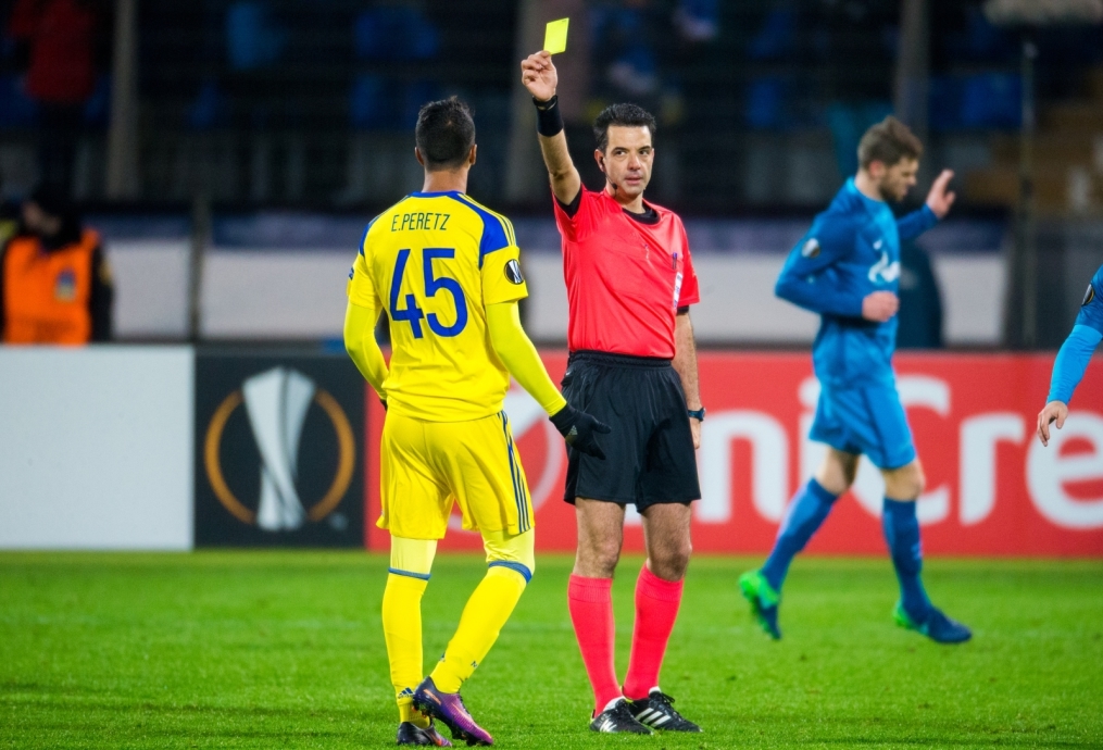 Лига Европы УЕФА 2016/17, 5-й тур, «Зенит» — «Маккаби»