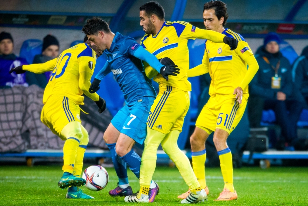 Лига Европы УЕФА 2016/17, 5-й тур, «Зенит» — «Маккаби»