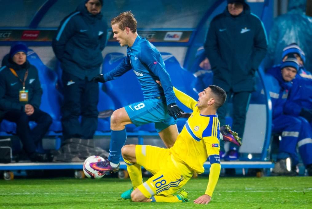 Лига Европы УЕФА 2016/17, 5-й тур, «Зенит» — «Маккаби»