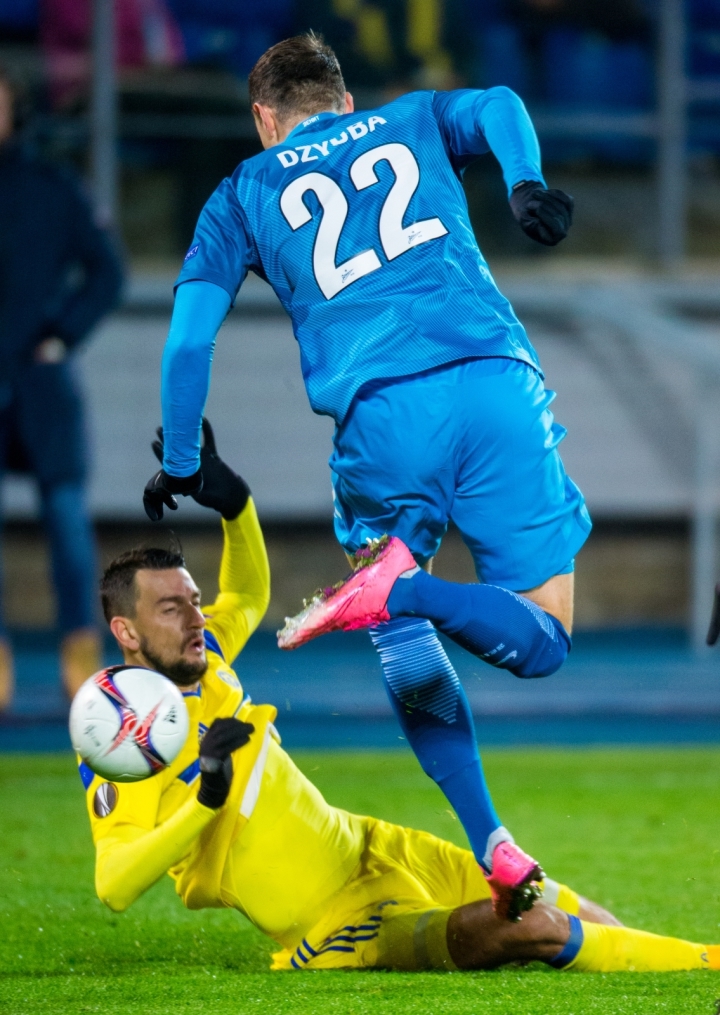 Лига Европы УЕФА 2016/17, 5-й тур, «Зенит» — «Маккаби»