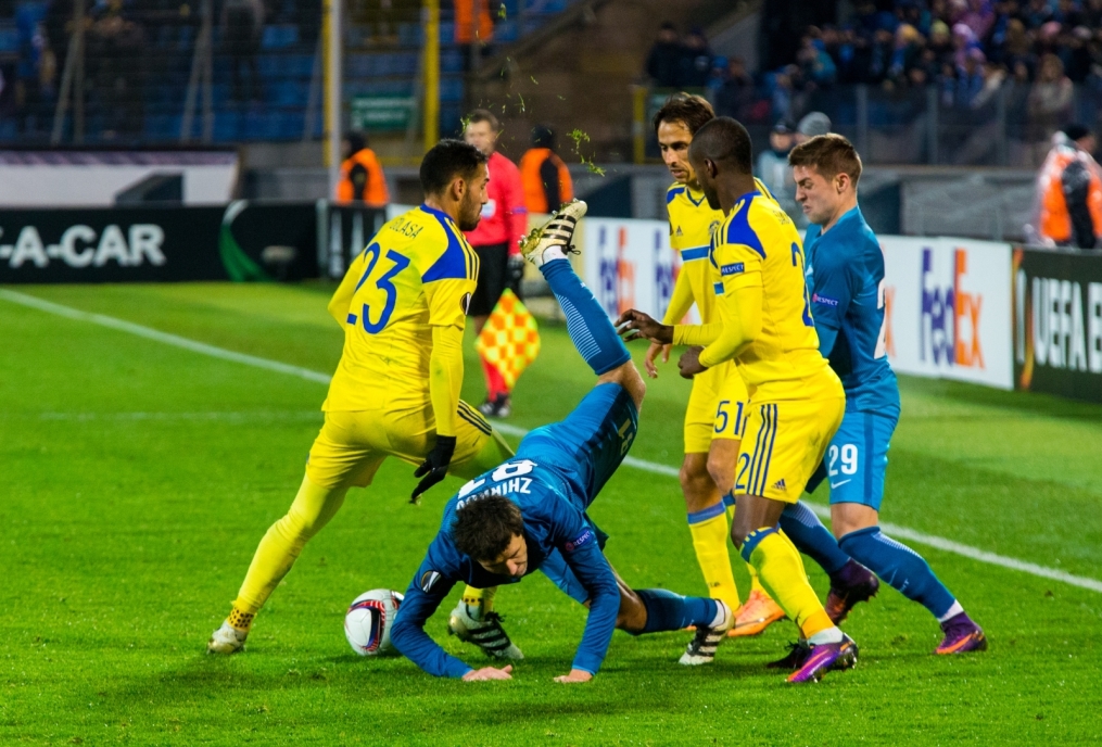 Лига Европы УЕФА 2016/17, 5-й тур, «Зенит» — «Маккаби»