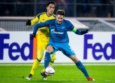 Лига Европы УЕФА 2016/17, 5-й тур, «Зенит» — «Маккаби»