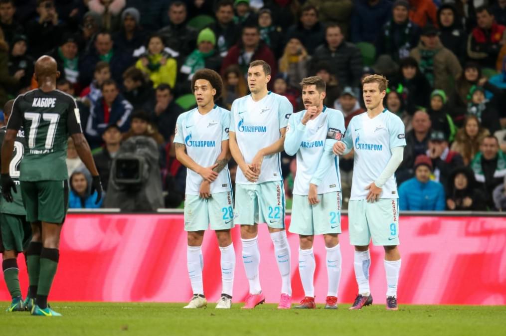 РОСГОССТРАХ-Чемпионат России 2016/17, 15-й тур, «Краснодар» — «Зенит»