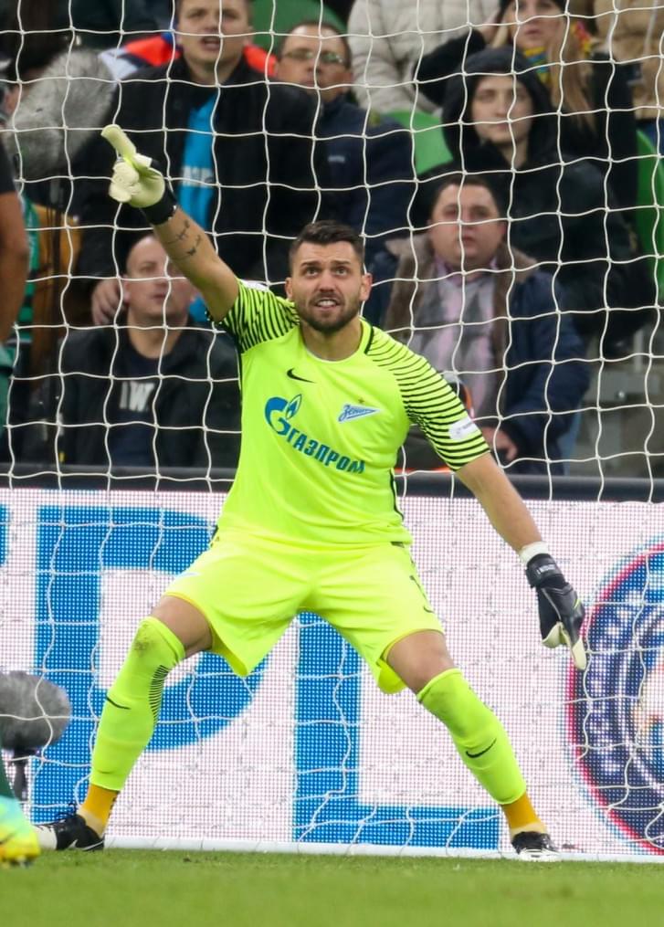 РОСГОССТРАХ-Чемпионат России 2016/17, 15-й тур, «Краснодар» — «Зенит»