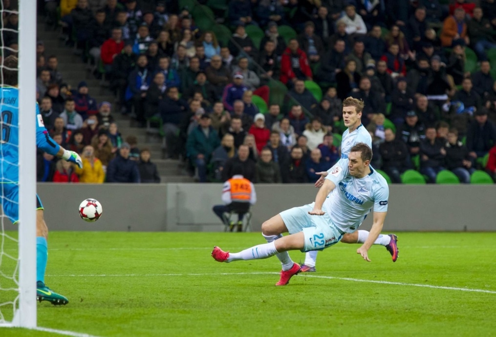 РОСГОССТРАХ-Чемпионат России 2016/17, 15-й тур, «Краснодар» — «Зенит»