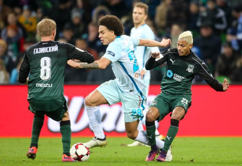РОСГОССТРАХ-Чемпионат России 2016/17, 15-й тур, «Краснодар» — «Зенит»