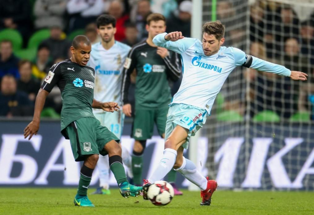 РОСГОССТРАХ-Чемпионат России 2016/17, 15-й тур, «Краснодар» — «Зенит»