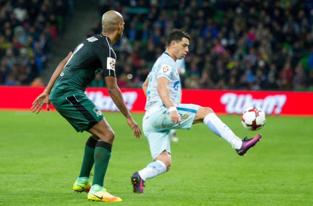 РОСГОССТРАХ-Чемпионат России 2016/17, 15-й тур, «Краснодар» — «Зенит»