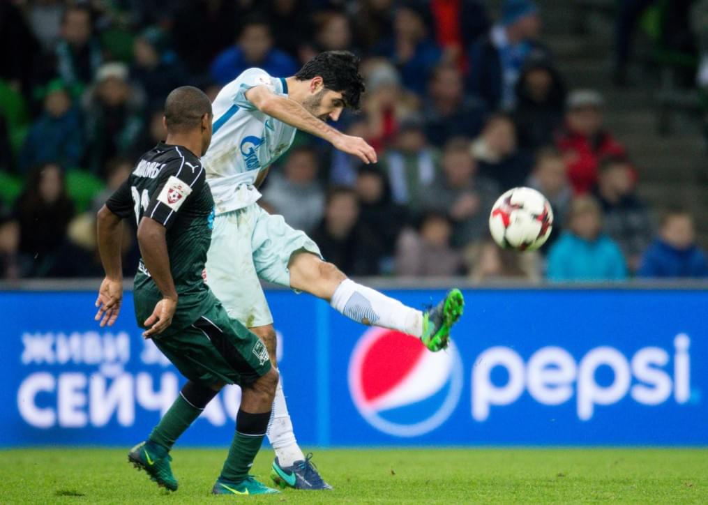 РОСГОССТРАХ-Чемпионат России 2016/17, 15-й тур, «Краснодар» — «Зенит»