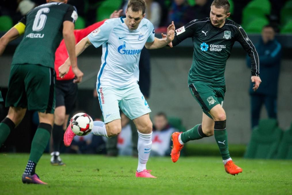 РОСГОССТРАХ-Чемпионат России 2016/17, 15-й тур, «Краснодар» — «Зенит»