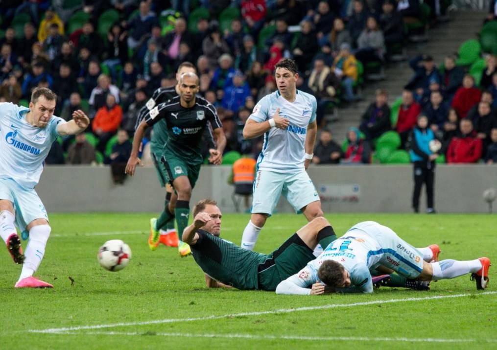 РОСГОССТРАХ-Чемпионат России 2016/17, 15-й тур, «Краснодар» — «Зенит»