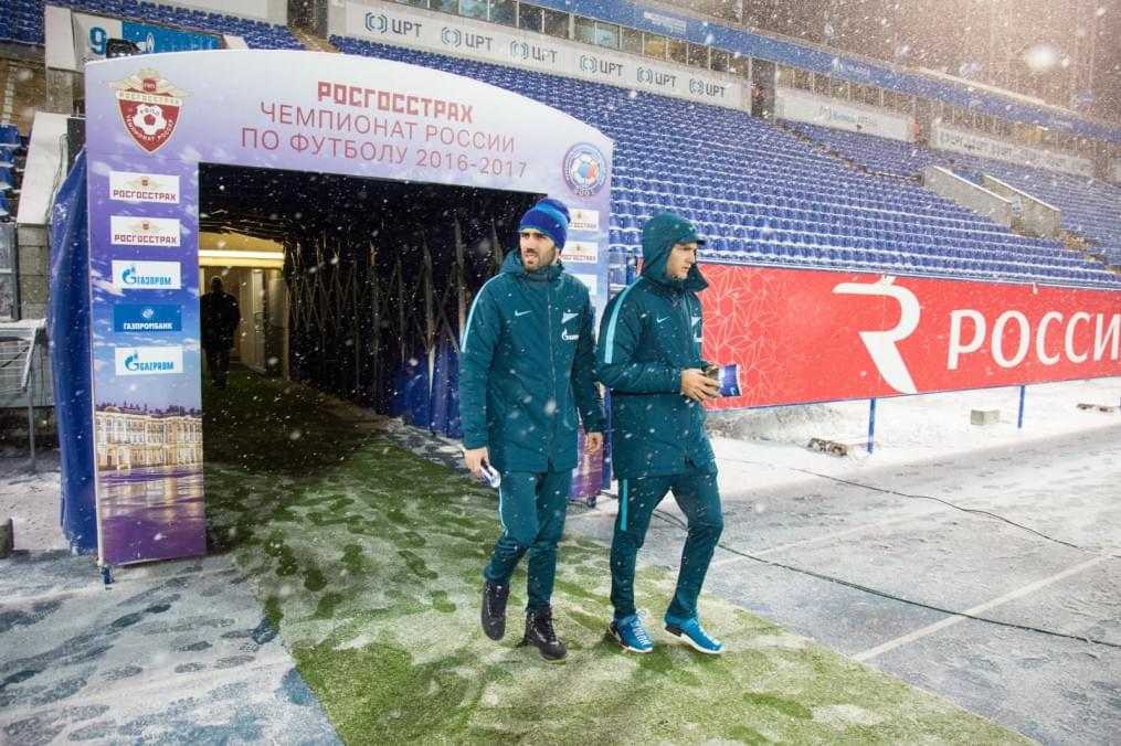 РОСГОССТРАХ-Чемпионат России 2016/17, 16-й тур, «Зенит» — «Уфа»