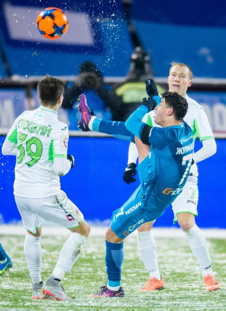 РОСГОССТРАХ-Чемпионат России 2016/17, 16-й тур, «Зенит» — «Уфа»