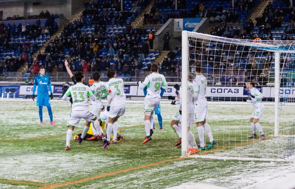 РОСГОССТРАХ-Чемпионат России 2016/17, 16-й тур, «Зенит» — «Уфа»