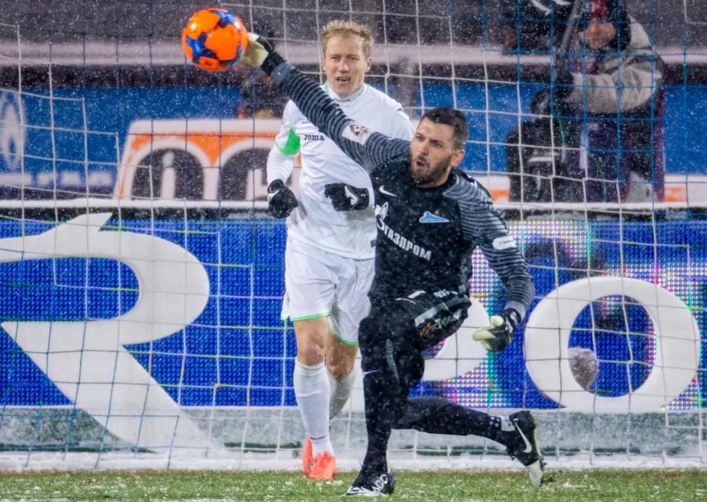 РОСГОССТРАХ-Чемпионат России 2016/17, 16-й тур, «Зенит» — «Уфа»