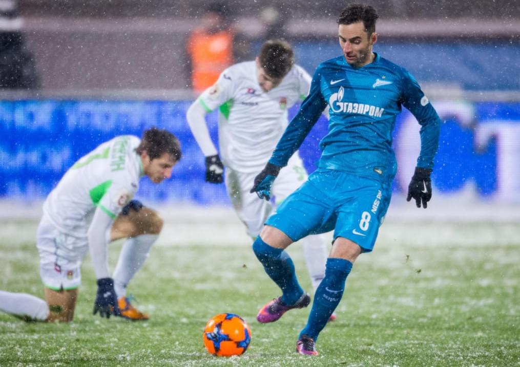 РОСГОССТРАХ-Чемпионат России 2016/17, 16-й тур, «Зенит» — «Уфа»