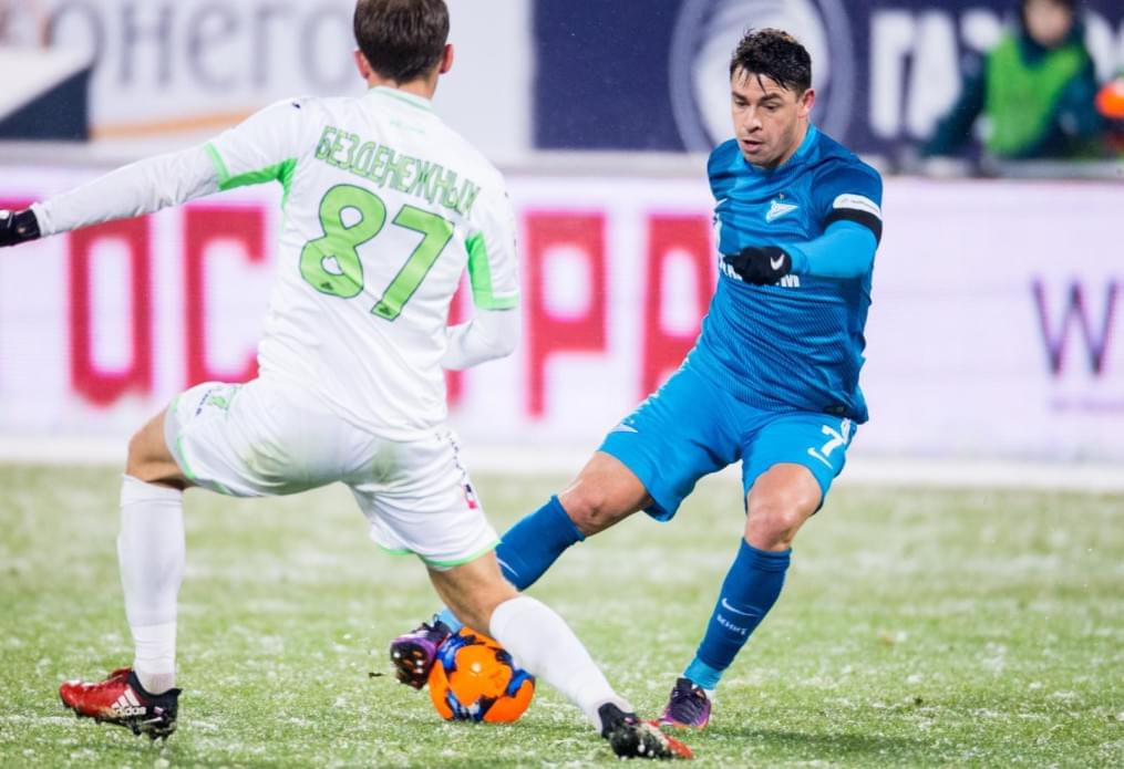 РОСГОССТРАХ-Чемпионат России 2016/17, 16-й тур, «Зенит» — «Уфа»