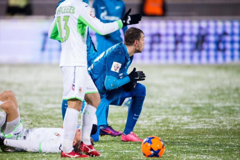 РОСГОССТРАХ-Чемпионат России 2016/17, 16-й тур, «Зенит» — «Уфа»