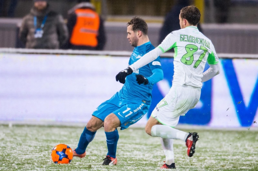 РОСГОССТРАХ-Чемпионат России 2016/17, 16-й тур, «Зенит» — «Уфа»