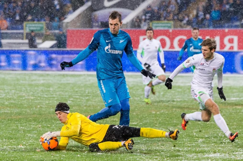 РОСГОССТРАХ-Чемпионат России 2016/17, 16-й тур, «Зенит» — «Уфа»