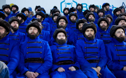 Рекламная акция пивоваренного завода  «Степан Разин» на матче «Зенит» — «Уфа»