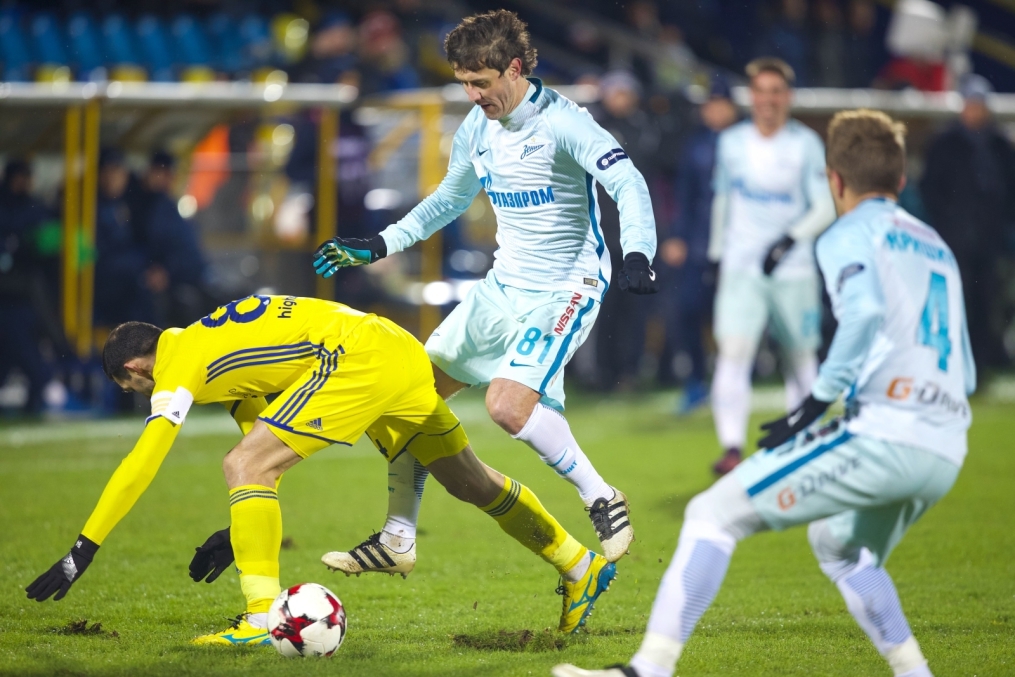 РОСГОССТРАХ-Чемпионат России 2016/17, 17-й тур, «Ростов» — «Зенит»