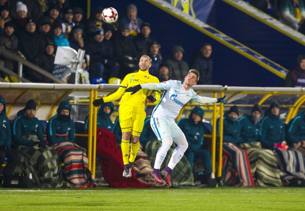 РОСГОССТРАХ-Чемпионат России 2016/17, 17-й тур, «Ростов» — «Зенит»