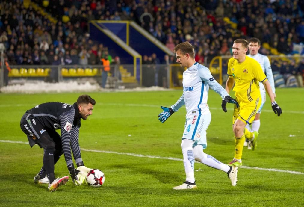 РОСГОССТРАХ-Чемпионат России 2016/17, 17-й тур, «Ростов» — «Зенит»