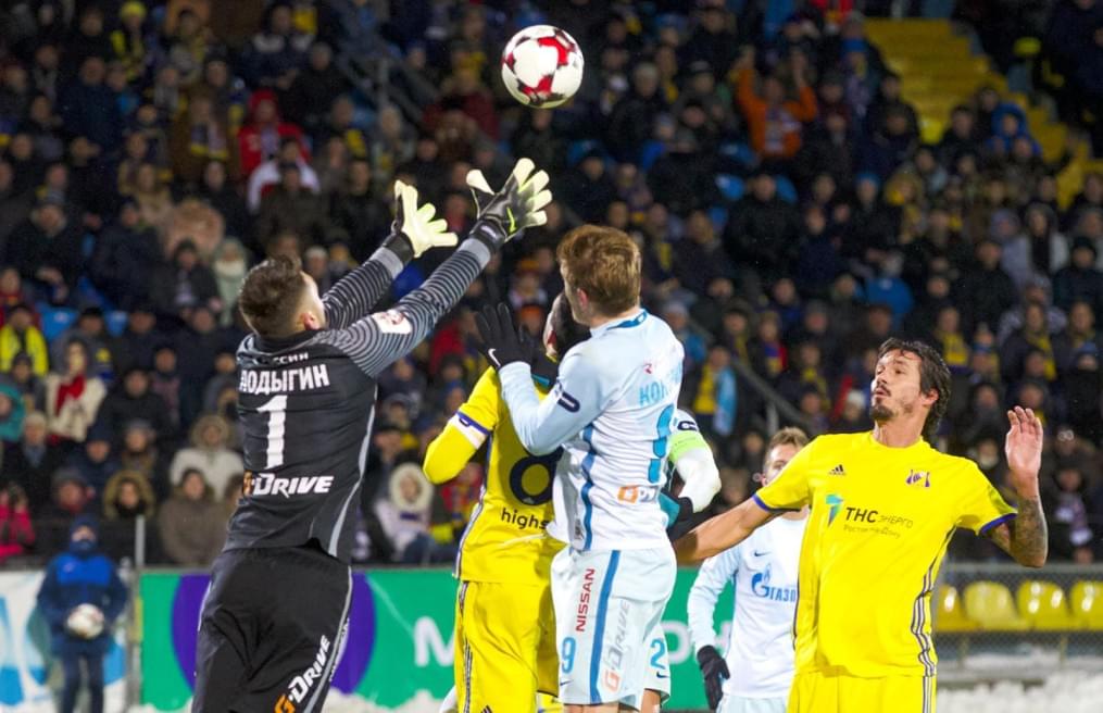 РОСГОССТРАХ-Чемпионат России 2016/17, 17-й тур, «Ростов» — «Зенит»